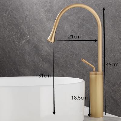 Novel And High-quality Antique Brass Basin Taps F0211AH